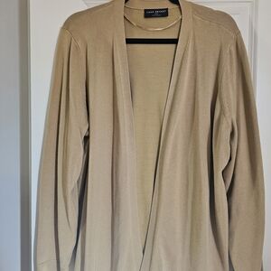 Lane Bryant Women's Cardigan in Tan